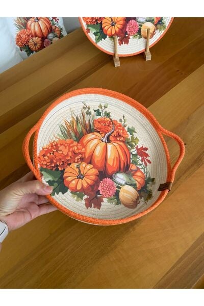 Nev Desing Yılbaşı Konsept, Bal Kapağı, Dekoratif  Tepsi