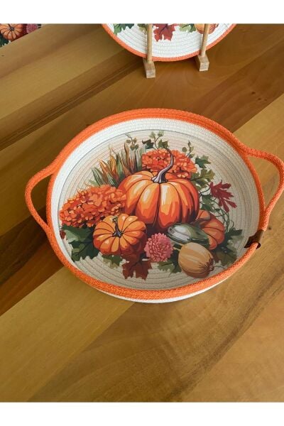 Nev Desing Yılbaşı Konsept, Bal Kapağı, Dekoratif  Tepsi