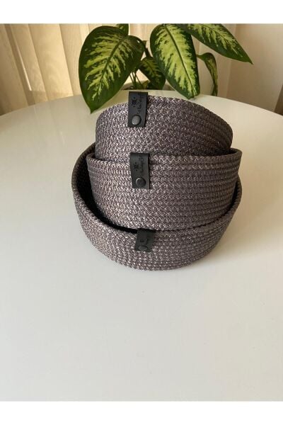 Nev Design Çok Amaçlı 'lü Sepet, Düzenleyici, Polyester, Antrasit