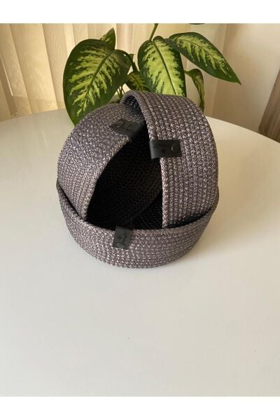 Nev Design Çok Amaçlı 'lü Sepet, Düzenleyici, Polyester, Antrasit