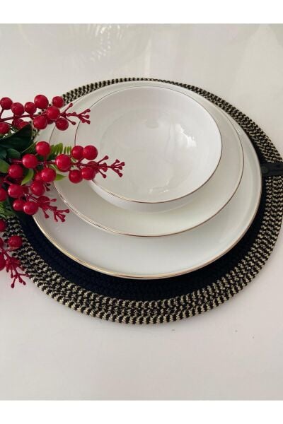 Nev Design 6'lı Supla Takımı, Amerikan Servis, Siyah Gold