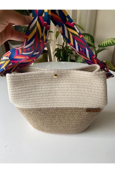 Nev Design Omuz Çantası, Günlük Çanta Krem