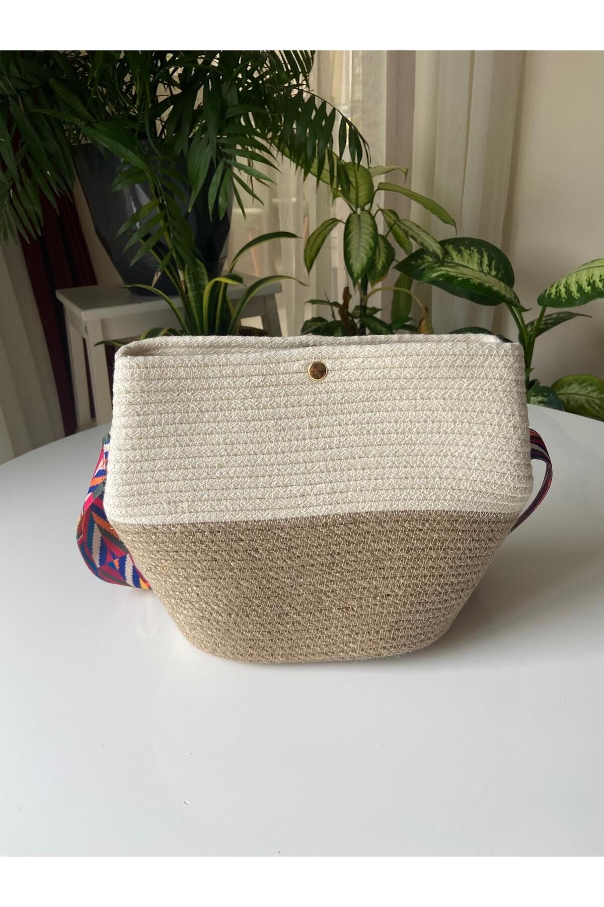 Nev Design Omuz Çantası, Günlük Çanta Krem