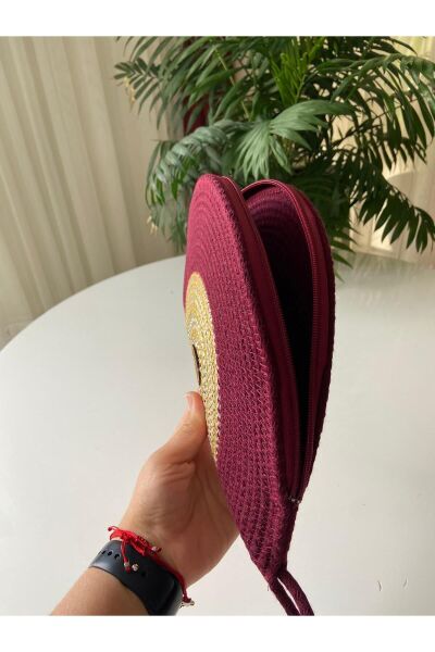 Nev Design D Clutch Çanta, El Çantası, Portföy Çantası, Degradeli, Bordo