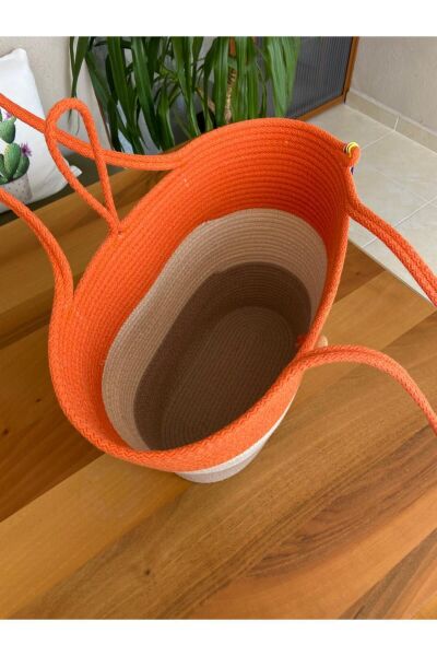 Nev Design Turuncu Plaj Çantası