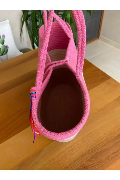 Nev Design Pembe Plaj Çantası