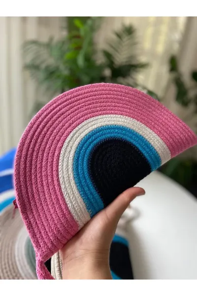 Nev Design Nazar D Clutch Çanta, El Çantası, Portföy Çanta, Pembe