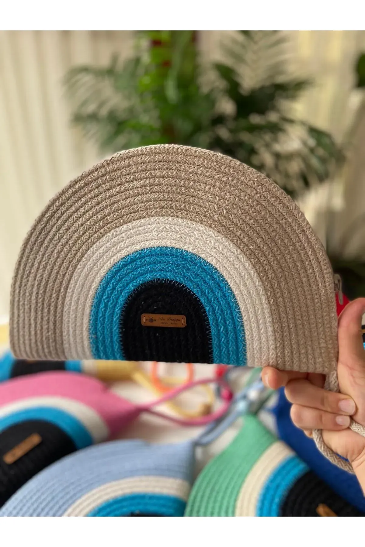 Nev Design Nazar D Clutch Çanta, El Çantası, Portföy Çanta, Bej