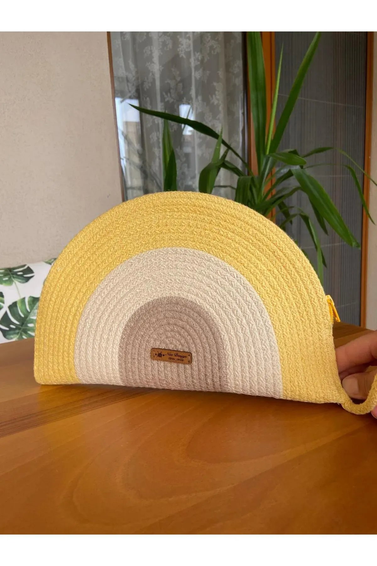 Nev Design D Clutch Çanta, Portföy Çantası, El Çantası, Sarı