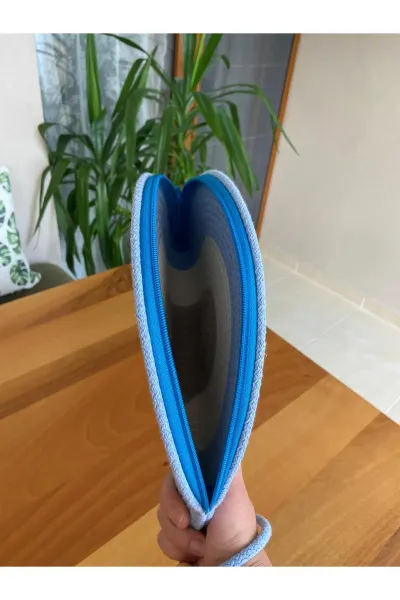 Nev Design D Clutch Çanta, Portföy Çantası, El Çantası, Mavi