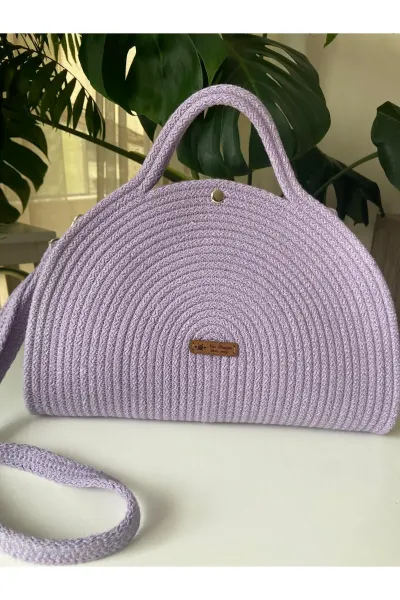 Nev Design  Günlük El, Omuz Çantası, Spor Çanta Lila