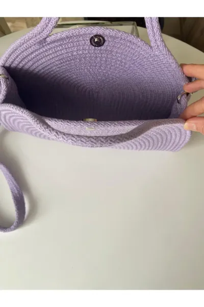 Nev Design  Günlük El, Omuz Çantası, Spor Çanta Lila