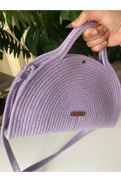 Nev Design  Günlük El, Omuz Çantası, Spor Çanta Lila
