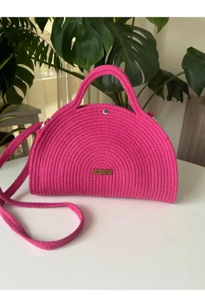 Nev Design  Günlük El, Omuz Çantası, Spor Çanta Fuşya