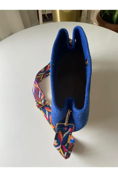 Nev Design Omuz Çantası, Günlük Çanta Saks Mavisi