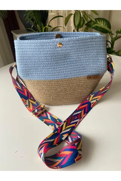 Nev Design Omuz Çantası, Günlük Çanta Bebe Mavisi