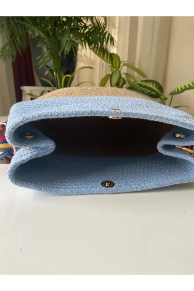 Nev Design Omuz Çantası, Günlük Çanta Bebe Mavisi