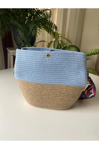 Nev Design Omuz Çantası, Günlük Çanta Bebe Mavisi