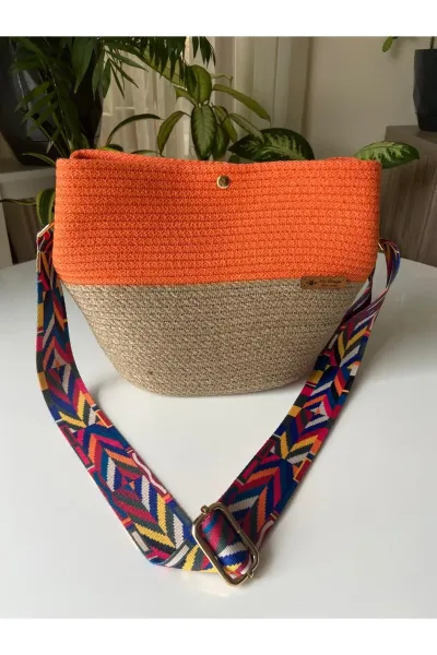 Nev Design Omuz Çantası, Günlük Çanta Turuncu
