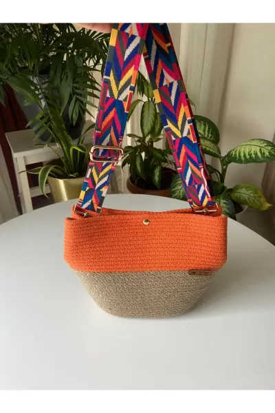 Nev Design Omuz Çantası, Günlük Çanta Turuncu