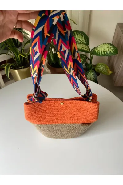 Nev Design Omuz Çantası, Günlük Çanta Turuncu