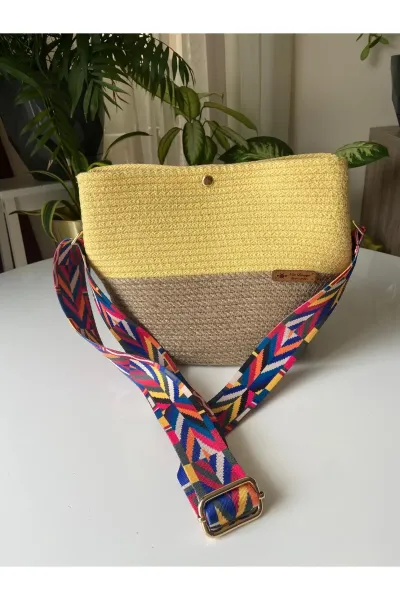 Nev Design Omuz Çantası, Günlük Çanta Sarı
