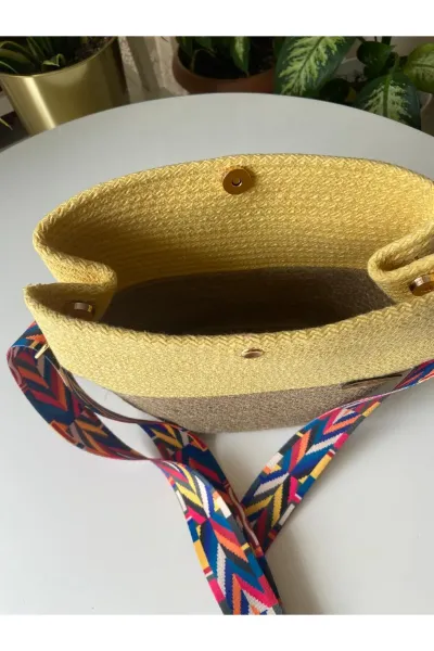 Nev Design Omuz Çantası, Günlük Çanta Sarı