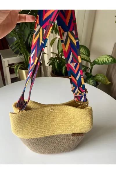 Nev Design Omuz Çantası, Günlük Çanta Sarı
