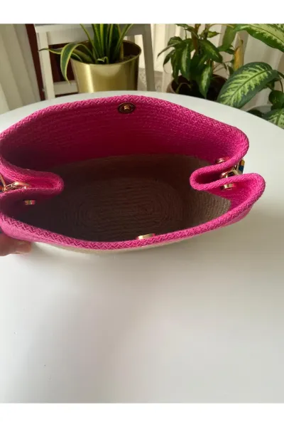 Nev Design Omuz Çantası, Günlük Çanta Fuşya