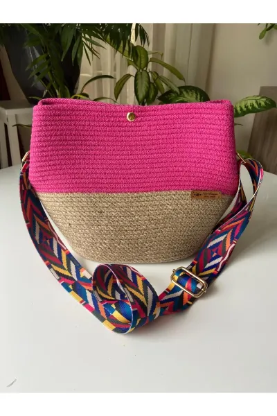 Nev Design Omuz Çantası, Günlük Çanta Fuşya