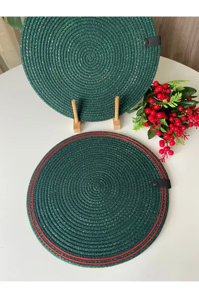 Nev Design 6'lı Pamuklu Supla Takımı, Amerikan Servis Yeşil