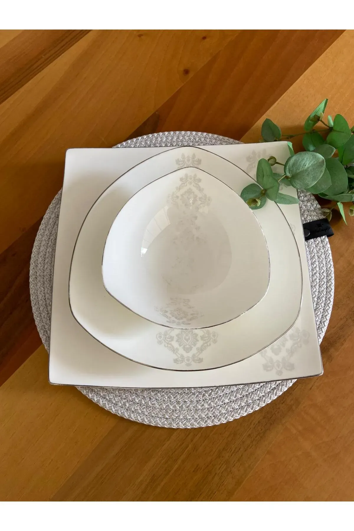 Nev Design 6'lı Supla Takımı, Amerikan Servis, Leke Tutmaz, Gümüş Gri