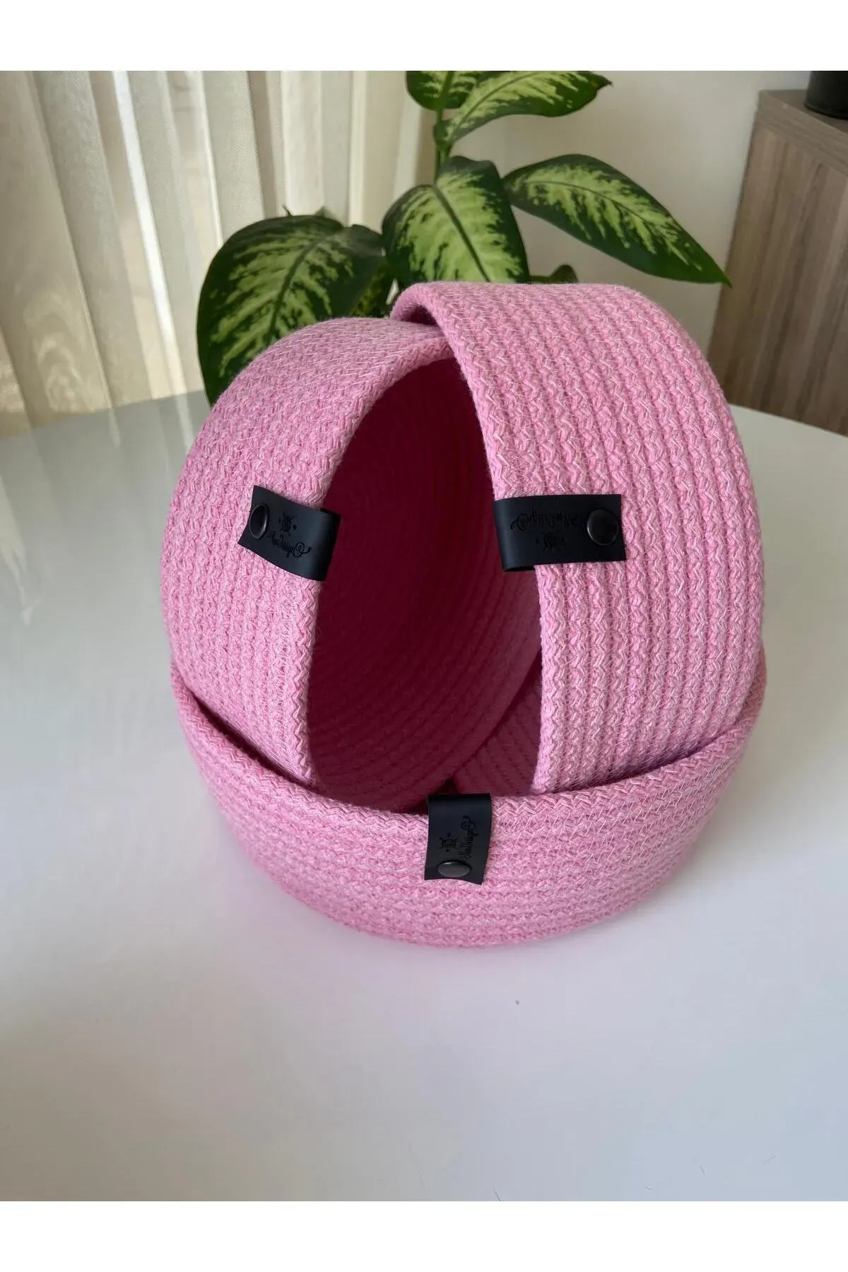 Nev Design Çok Amaçlı 3'lü Sepet, Düzenleyici, Pamuklu, Pembe